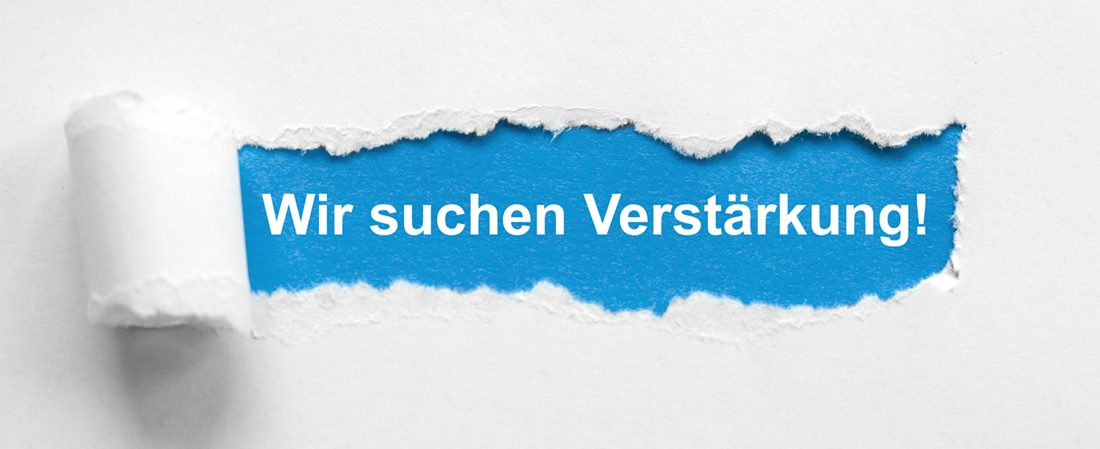 wir suchen verstaerkung